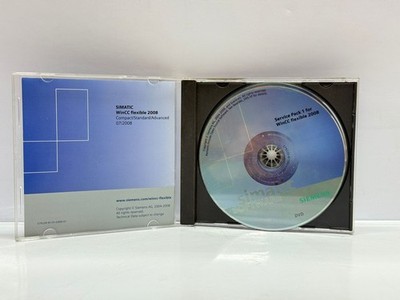 SIEMENS SIMATIC WINCC FLEXIBLE 2008 SOFTWARE DVD CD