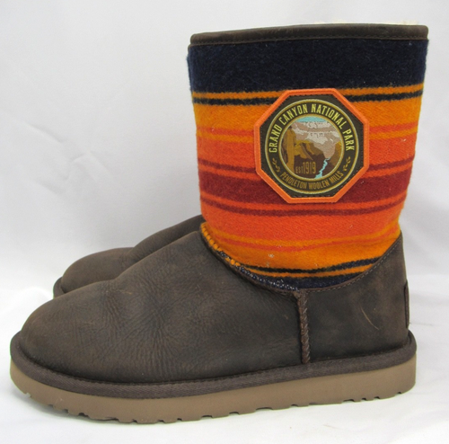 Botas UGG X Pendleton Edición Limitada Parque Nacional Gran Cañón para Mujer Talla 8” - Imagen 8 de 17
