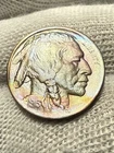* 1913-D TYPE 1 * SUPERB+ GEM AU+ BUFFALO NICKEL* FROM ORIGINAL COLLECTION Toned
