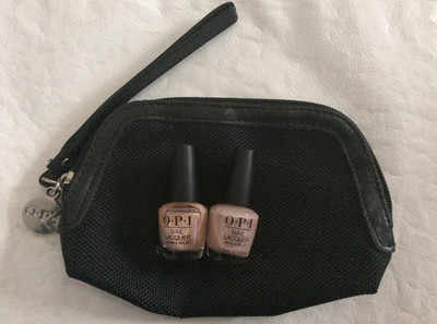 2 x O.P.I Nagellack 3,75 ml + Mini Kosmetiktasche