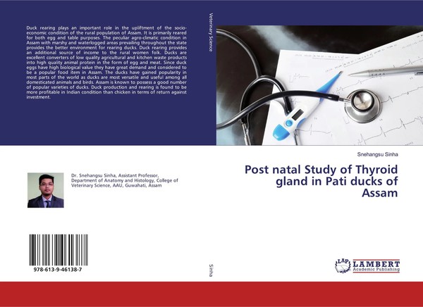 Post Natal Study Of Thyroid Gland In Pati Ducks Of Assam Snehangsu Sinha Buch-image