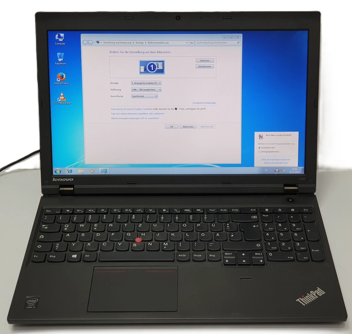 #853 レノボ Thinkpad L540 i3-4000M 8GB Lenovo Thinkpad L540 online kaufen | eBay