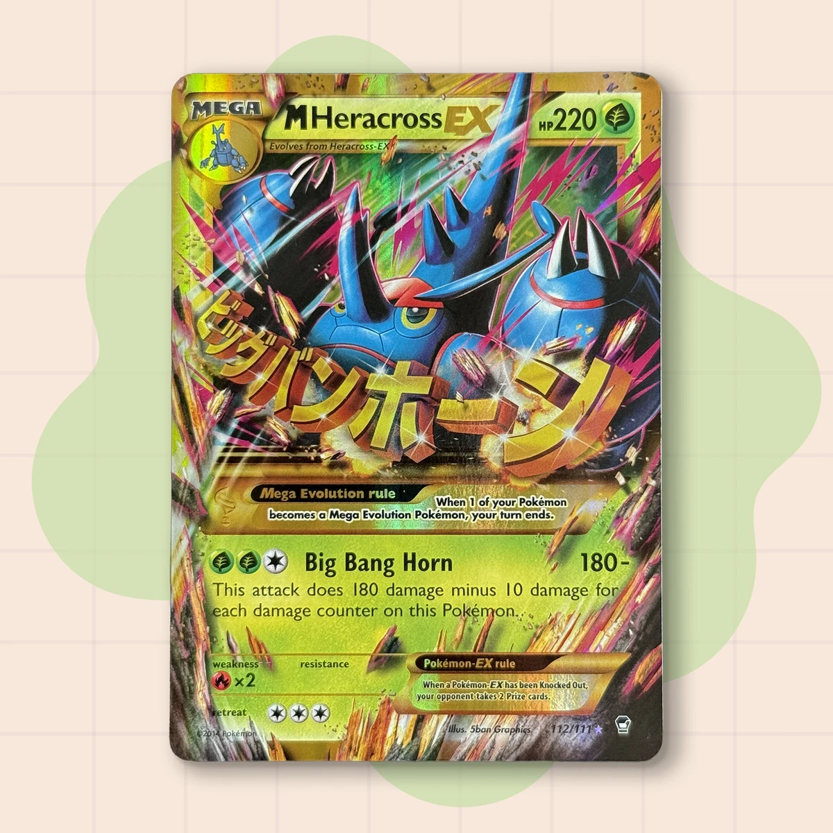 Pokémon TCG XY-Furious Fists Secret Rare Individual Collectible
