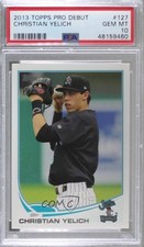 2013 Topps Pro Debut Christian Yelich #127 PSA 10 GEM MT 3k6