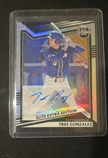 2022 Panini Elite Extra Edition - Tres Gonzalez #140 Signatures (AU, RC)