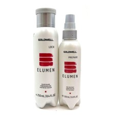 Goldwell Elumen Lock 8.4 oz  Prepare 5 oz Duo