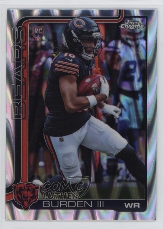 Luther Burden Topps Chrome #334 Raywave