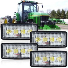 Led Work Light Compatible For Deere Tractor 7200 7400 7600 7700 7800, 20w Led