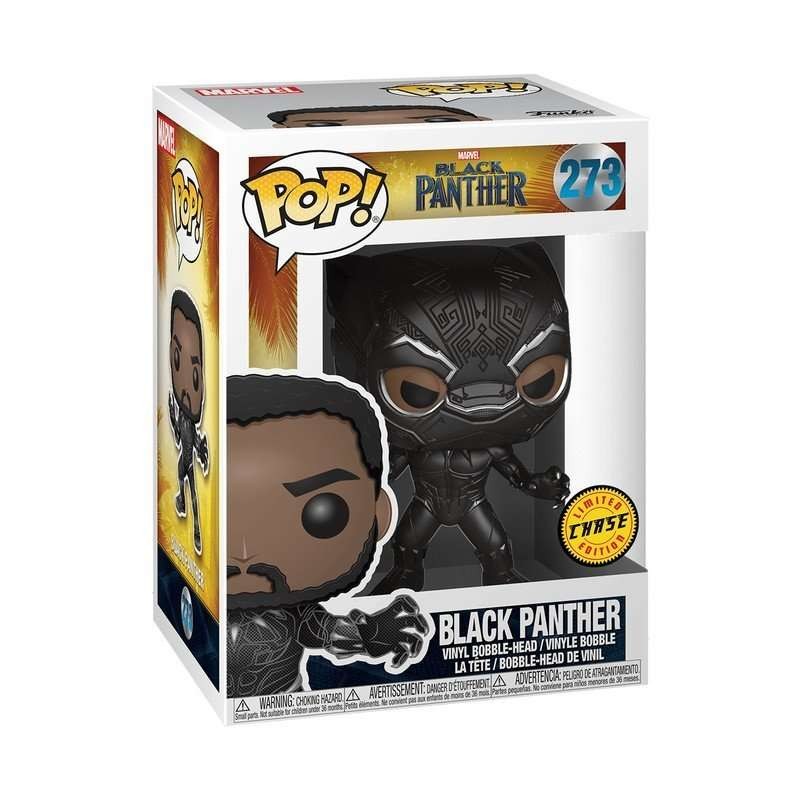 Funko POP! Marvel Black Panther (Chase Edition)