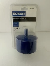 Kobalt Diamond Hole Saw Bit Ceramic Marble Granite Porcelain 2 1/2" #2636231 NEW