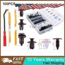 For Honda Bumper Fender Liner Push Type Retainer Clips Car Fastener 100x 6sizes For Honda Bumper Fender Liner Push Type Retainer Clips Car Fastener 100x 6sizes