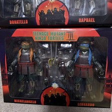 NECA TMNT 3 Movie 2 Pack  LOTCOMPLETE SET and April O   Neil and Casey  Jones