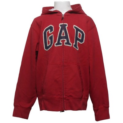 Gap Kids, Kapuzenpullover, Größe: 140, Rot, Baumwolle/Polyester, Einfarbig #stE
