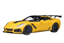 AUTOart 1/18 Chevrolet Corvette C7 ZR1 Yellow Model Car Japan