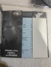 Silent Hill PS1 1999 Black Label Complete CIB W/ Reg Card & Protection Case