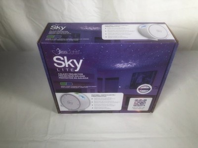 BlissLights Sky Lite Galaxy Projector with LED Green Stars Blue Nebula Cloud