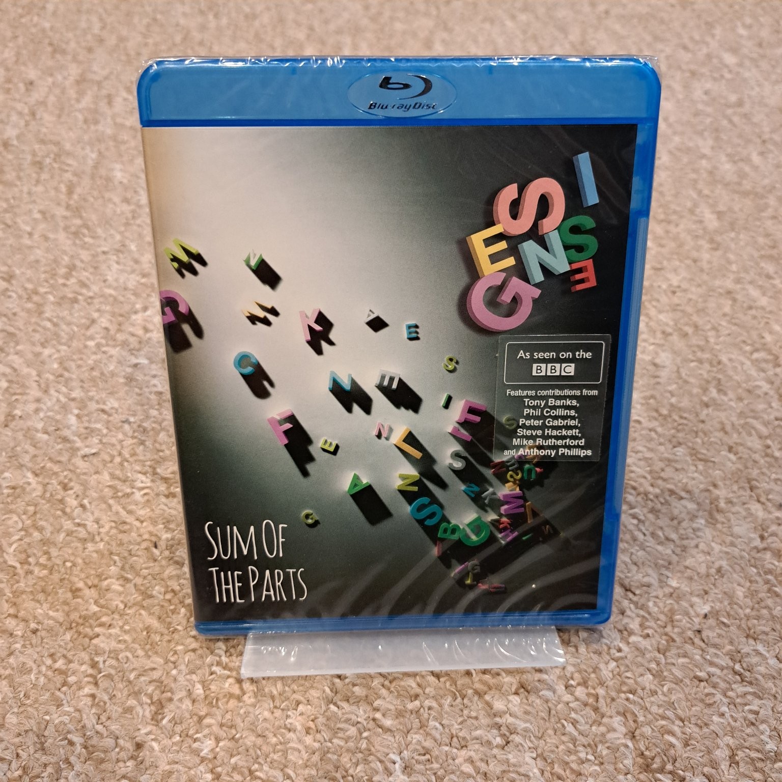 Genesis Sum of the Parts Blu-ray 2014 Documentary Phil Collins Peter Gabriel