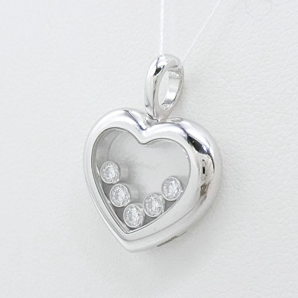 Chopard Happy Diamond Collar de oro blanco Collar Joyería - Imagen 2 de 4