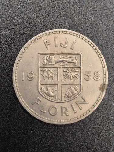 1958 Elizabeth II Florin — photo from the most recent tracked eBay sale