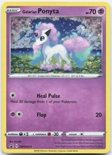 Galarian Ponyta Promo SWSH: Sword & Shield Promo Cards SWSD Holo SWSH013 MP on eBay