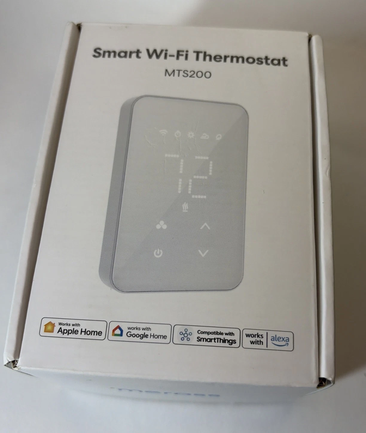 meross Smart Thermostat for Electric Baseboard and in-Wall Heaters MTS200 New
