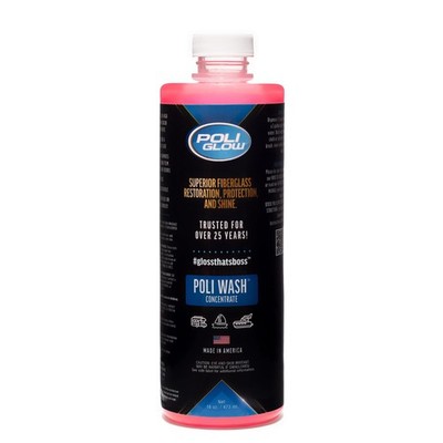 Poli Wash   16 oz Concentrated Foaming Boat & RV Soap   pH Neutral, Biodegrad...