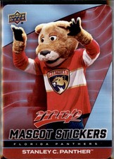 2025-26 Upper Deck MVP #MS-11 Stanley C. Panther Mascot Stickers