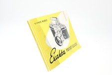 Vintage Exakta User Instruction Manual Pocket Guide G545