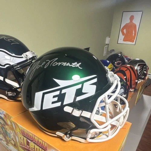 Joe Namath Signed Original Football Helmet New York Jets PSA Authenticated