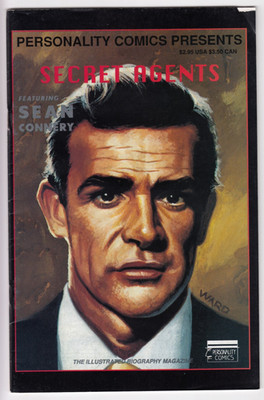 Personality Comics Presents  SECRET AGENTS : SEAN CONNERY #1  James Bond  1991