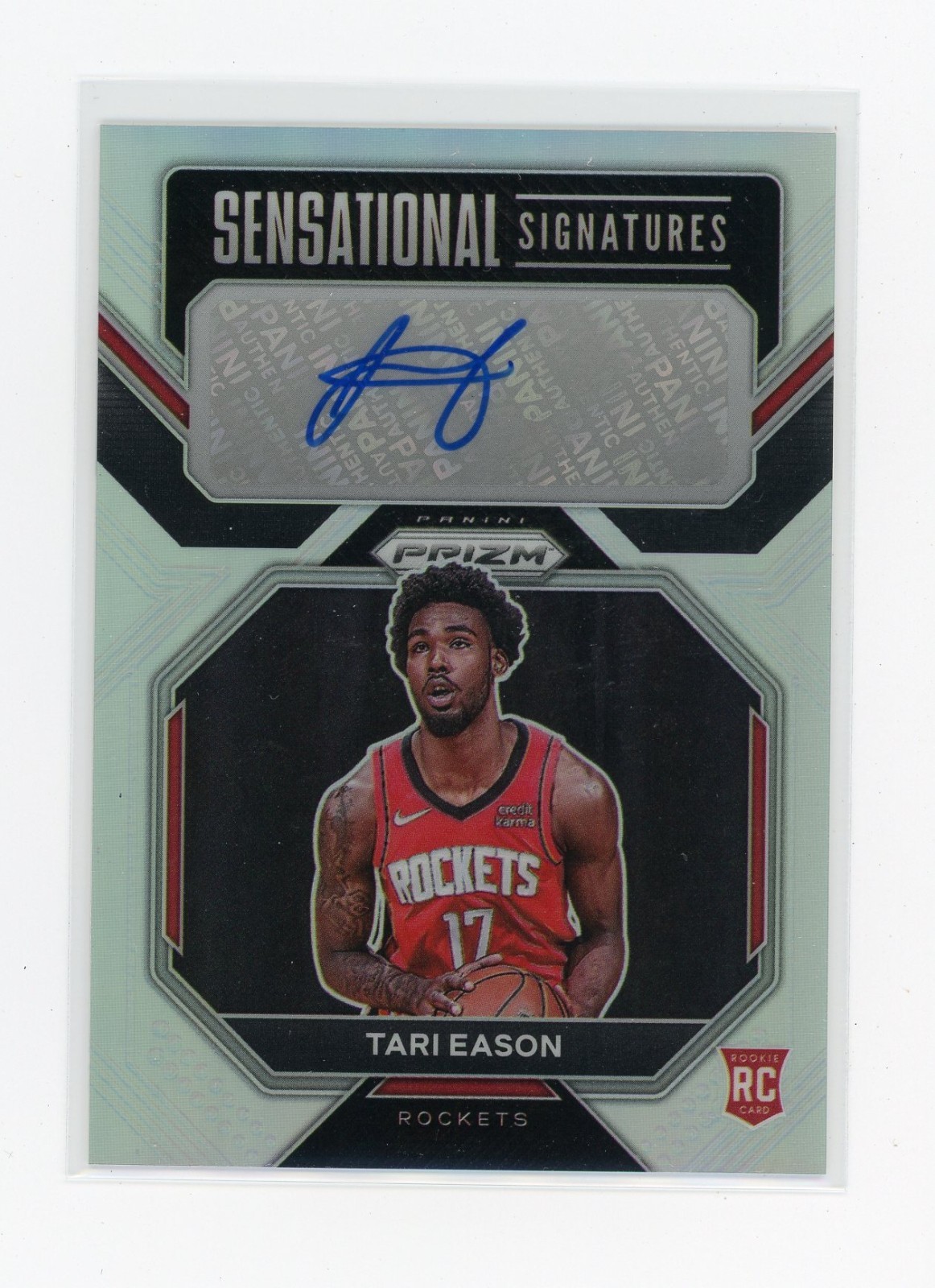 2022-23 Panini Prizm Basketball TARI EASON RC Sensational Signatures Silver