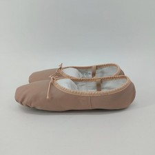bcg Dance Ballet Slippers Pink Dance Leather 3D Youth Bow