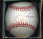 Jerry Koosman Single Signed ONL Coleman Baseball