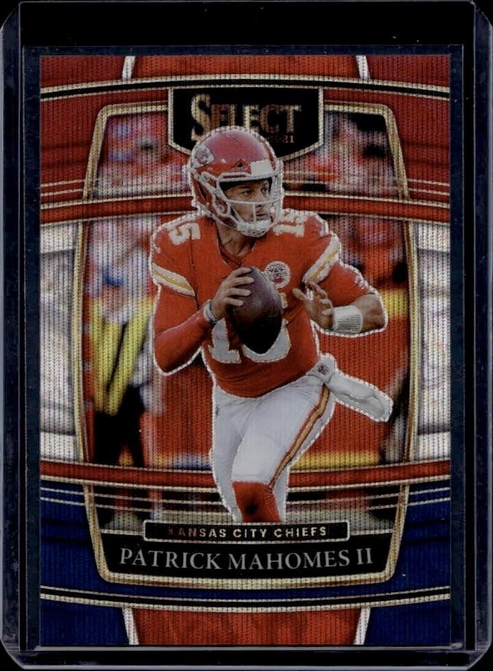 2021 Panini Select #2 Patrick Mahomes II Tri-Color Prizm #/249