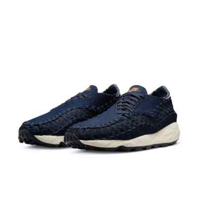 WOMEN'S NIKE AIR FOOTSCAPE WOVEN 'RAW DENIM OBSIDIAN' [HF1759-400]