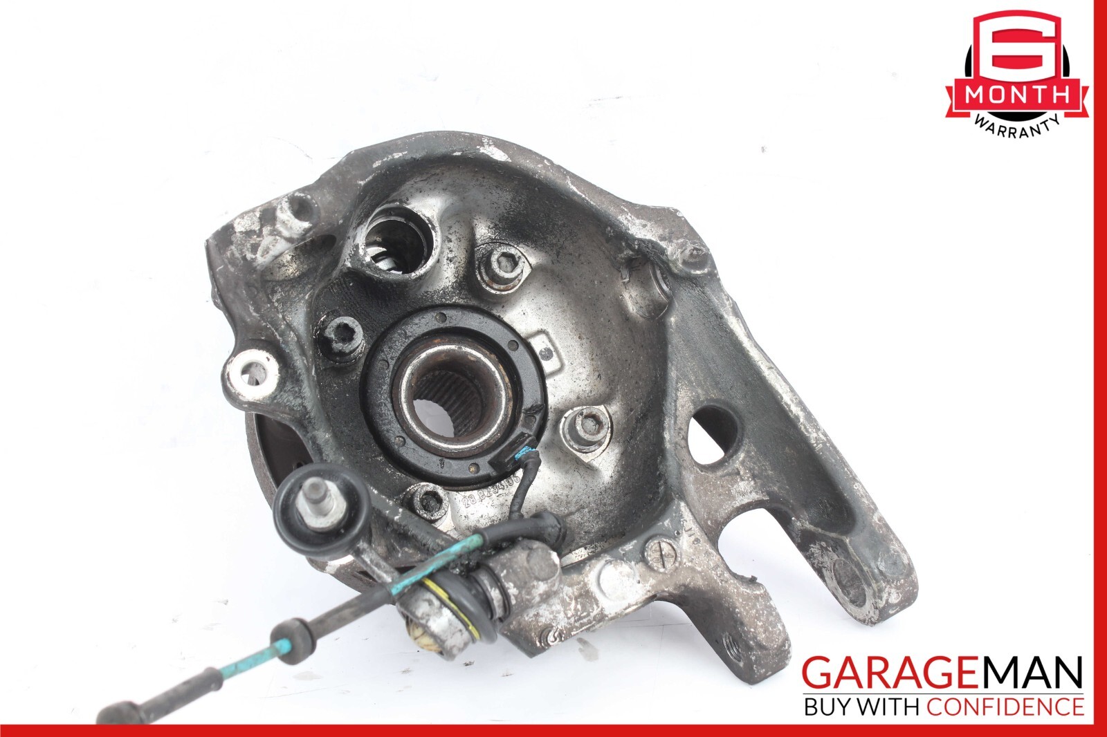 06-10 Maserati Quattroporte M139 Rear Right Side Spindle Knuckle Hub OEM