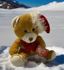 Cuddly Cousins Bear In A Santa Hat Plush