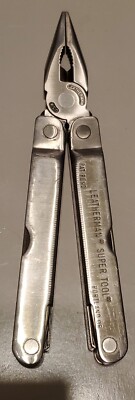 Original Leatherman Super Tool, Stainless Steel Multitool MINT CONDITION LM3