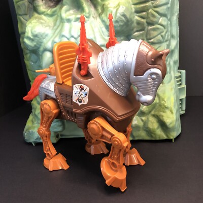 1983 He-Man MOTU Stridor Battle Horse  Vintage Mattel Toy Incomplete *Read*