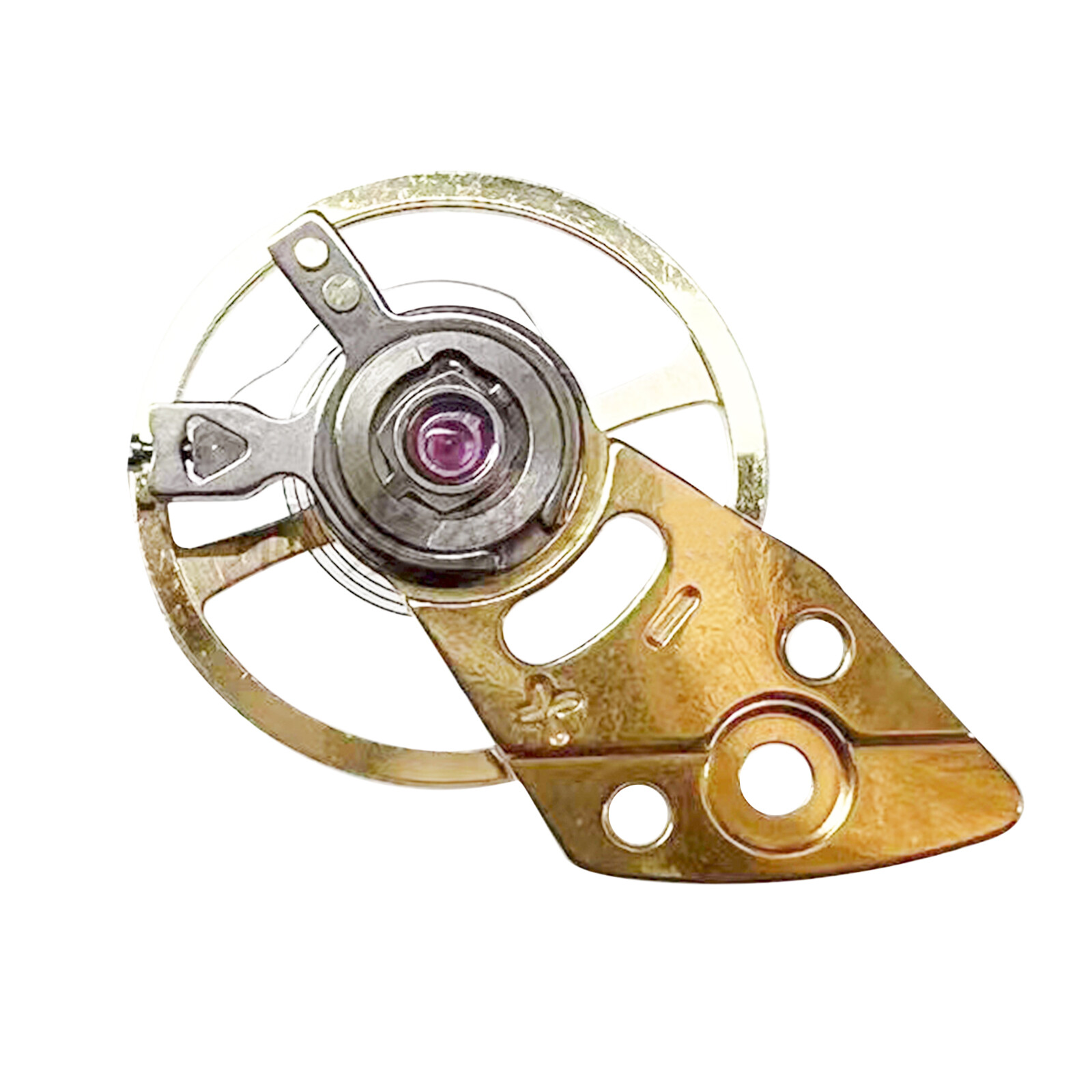 Gold Replacement Watch Balance Wheel Assembly For Miyota 8200 Movement