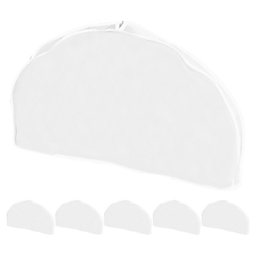 6 Pcs Clothing Protection Covers Clothes Shoulder Travel Hanger for