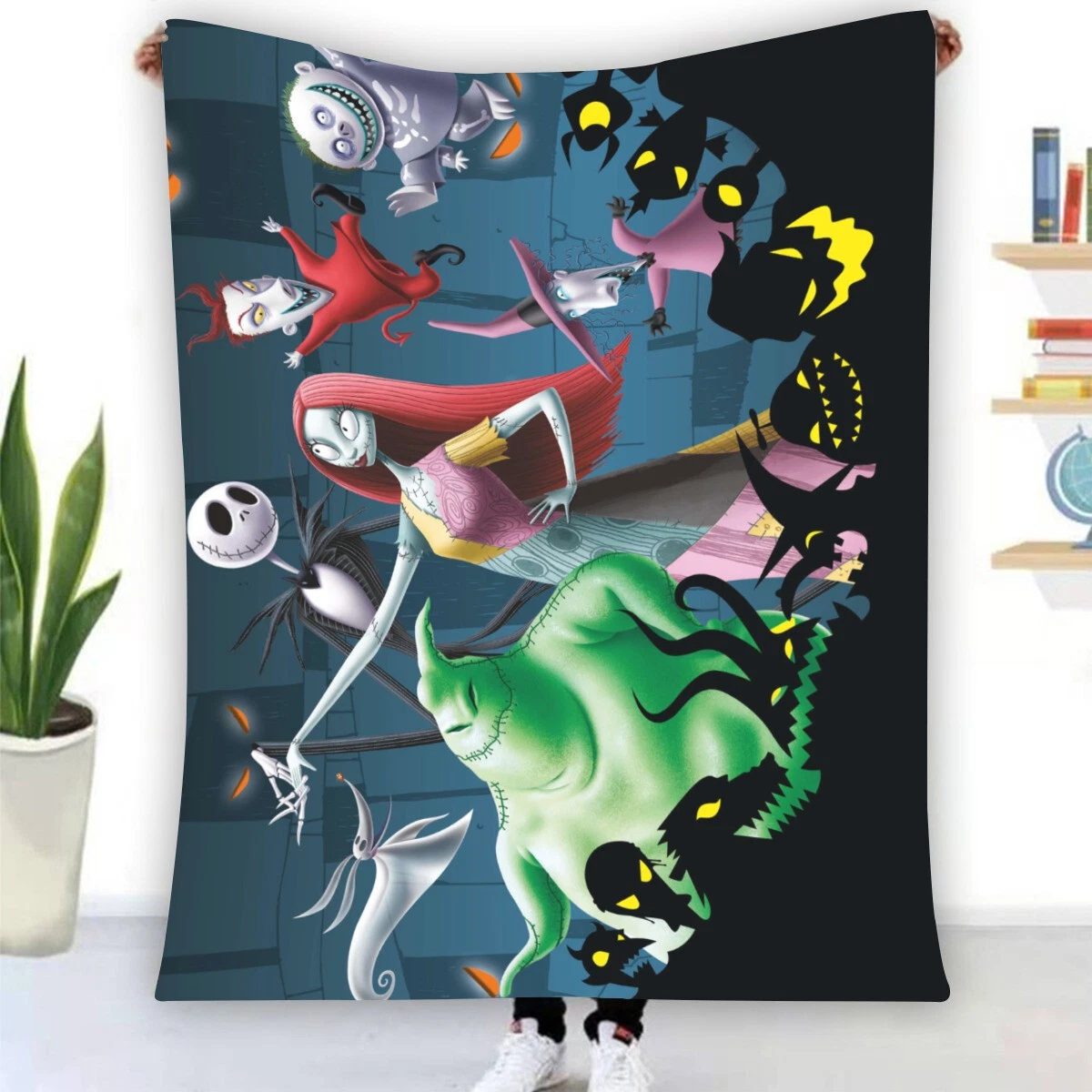 Helloween Nightmare Fleece Blanket