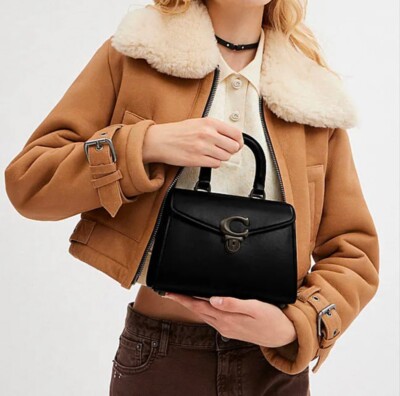 COACH Shoulder bag CJ812 Other Black Authentic From Japan for sale