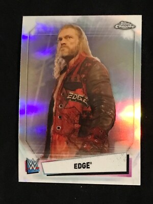 EDGE #19 - 2021 TOPPS CHROME WWE - REFRACTOR