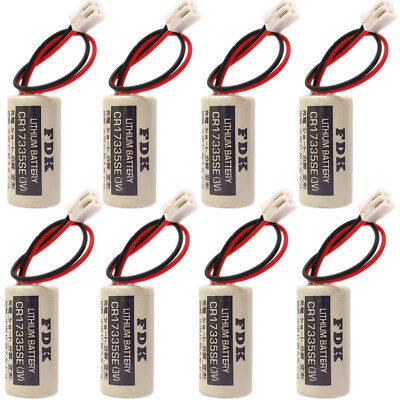 US 8Pcs For FDK CR17335SE 3V Epson Robot Controller RC series Battery R13B060003