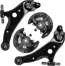 Front Knuckles Wheel Hub Lower Control Arms for RX350 RX450h Toyota Highlander