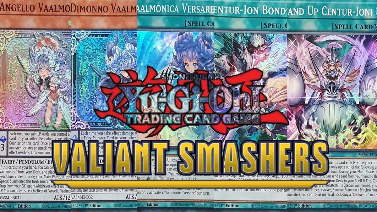 Yugioh Valiant Smashers VASM Super Rare 1st Edition MINT