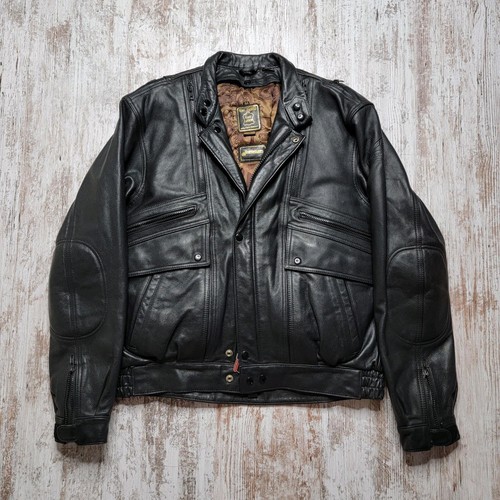Hein Gericke Echt Leder Leather Jacket 