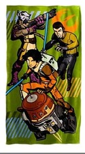 DISNEY'S-Star Wars REBELS Beach Towel-30 x 60-Brand New w/tags-BNWT'S
