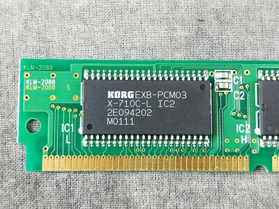 Korg EXB-PCM03 Future Loop Construction PCM Expansion Board KLM